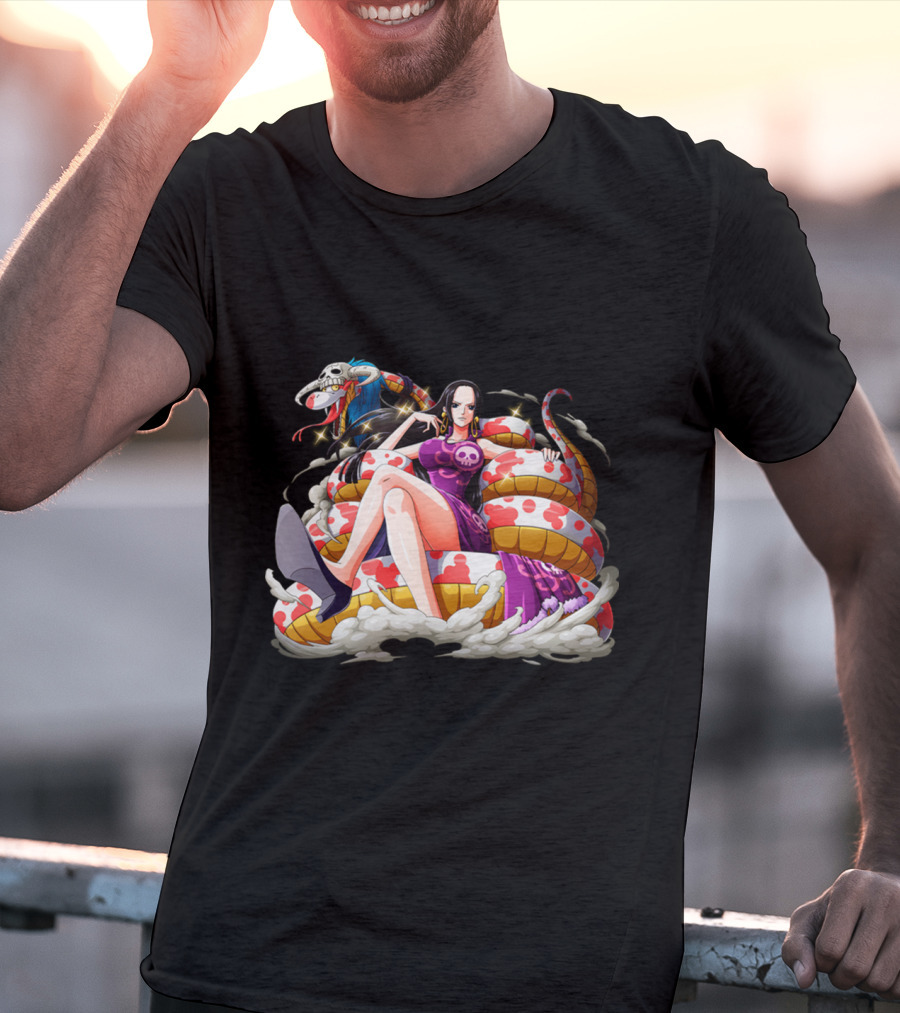 Boa Hancock Snake Empress One Piece Character T-Shirt