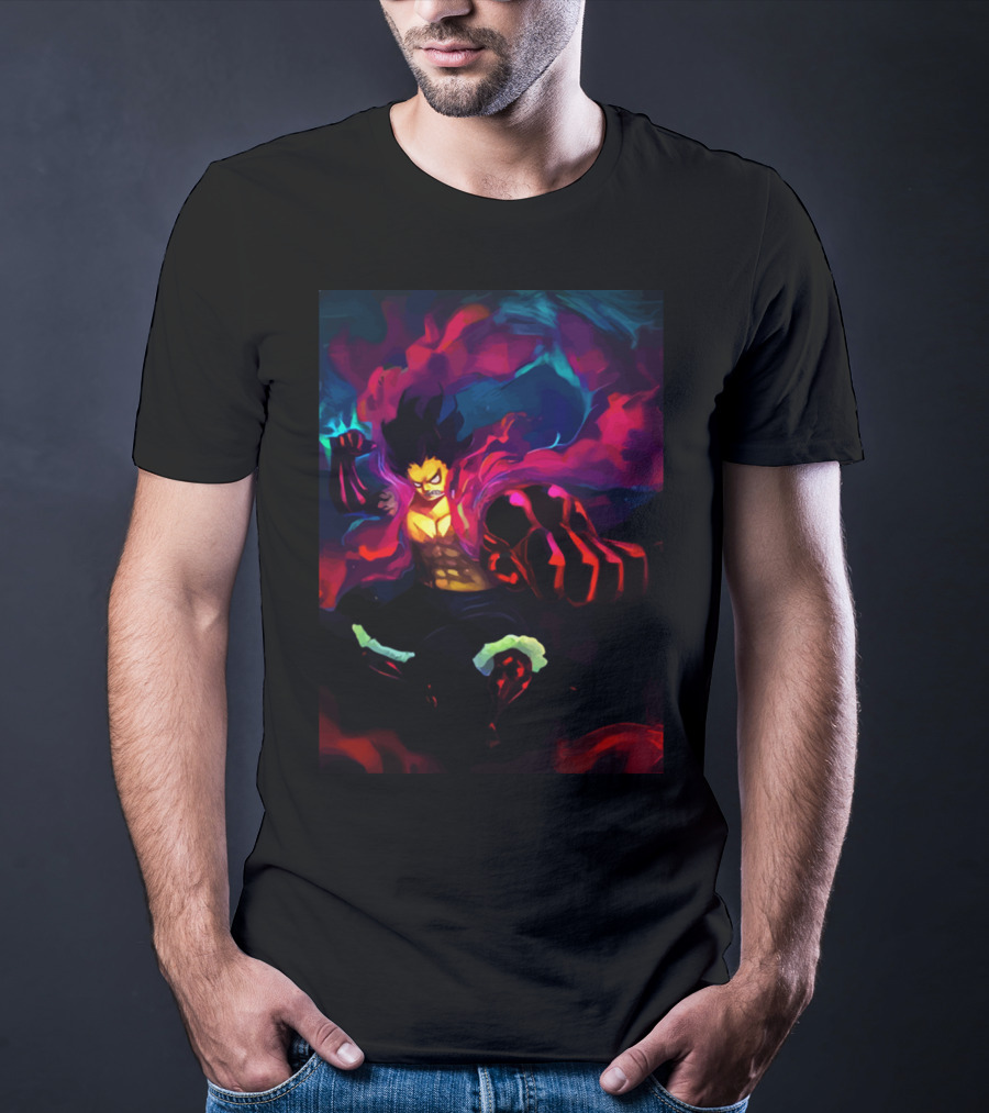 Colorful Snakeman Gear Fourth Transformation Anime T-Shirt
