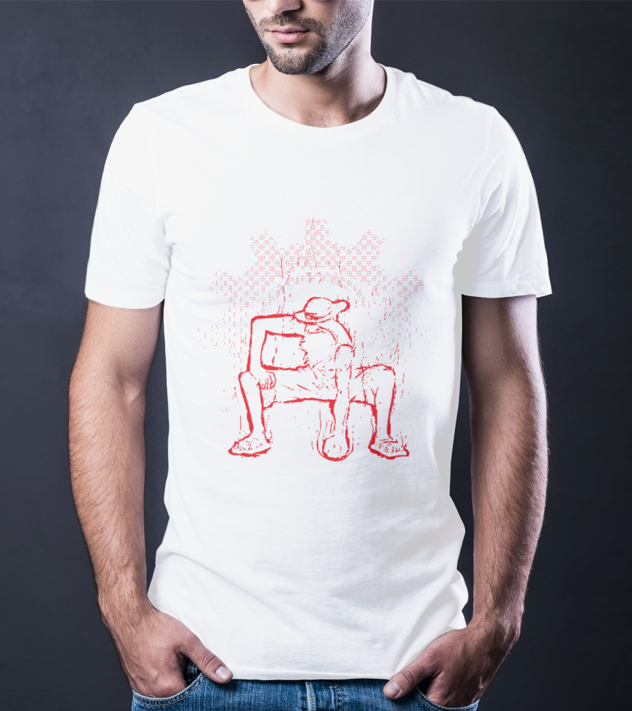 Gear Second Luffy Outline T-Shirt