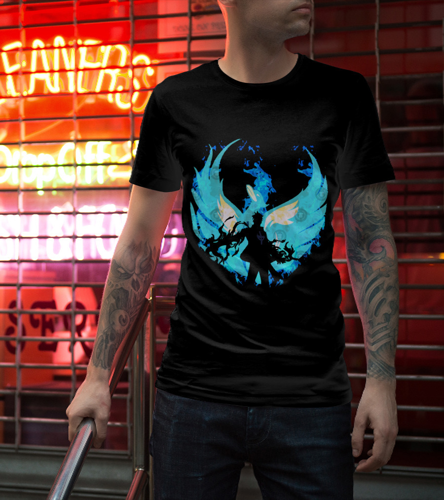 Marco The Phoenix Blue Flame Mastery Guardian Transformation T-Shirt