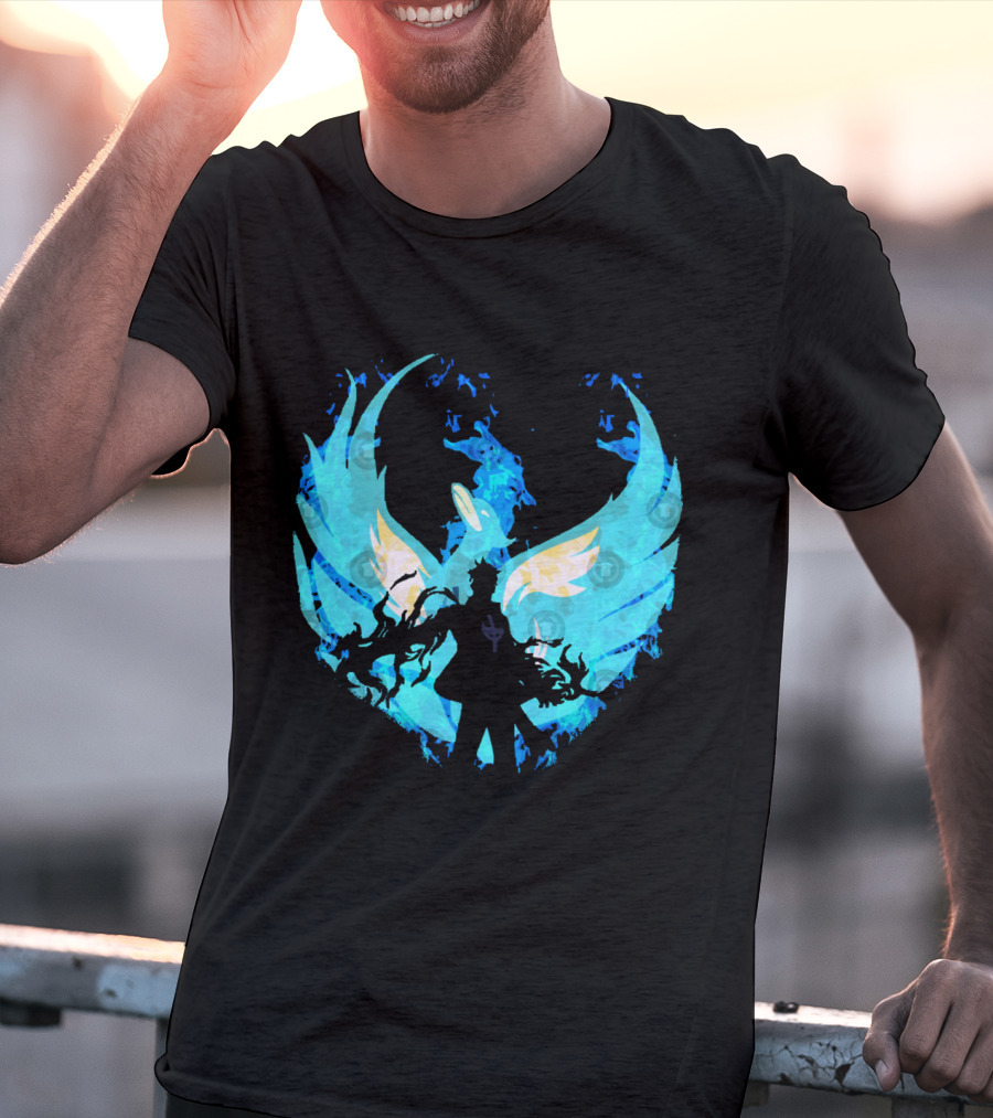 Marco The Phoenix Blue Flame Mastery Guardian Transformation T-Shirt