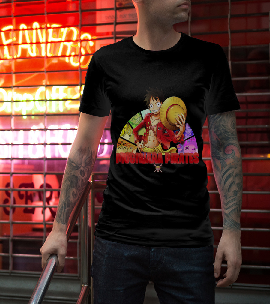 Monkey D Luffy Mugiwara Pirates T-Shirt