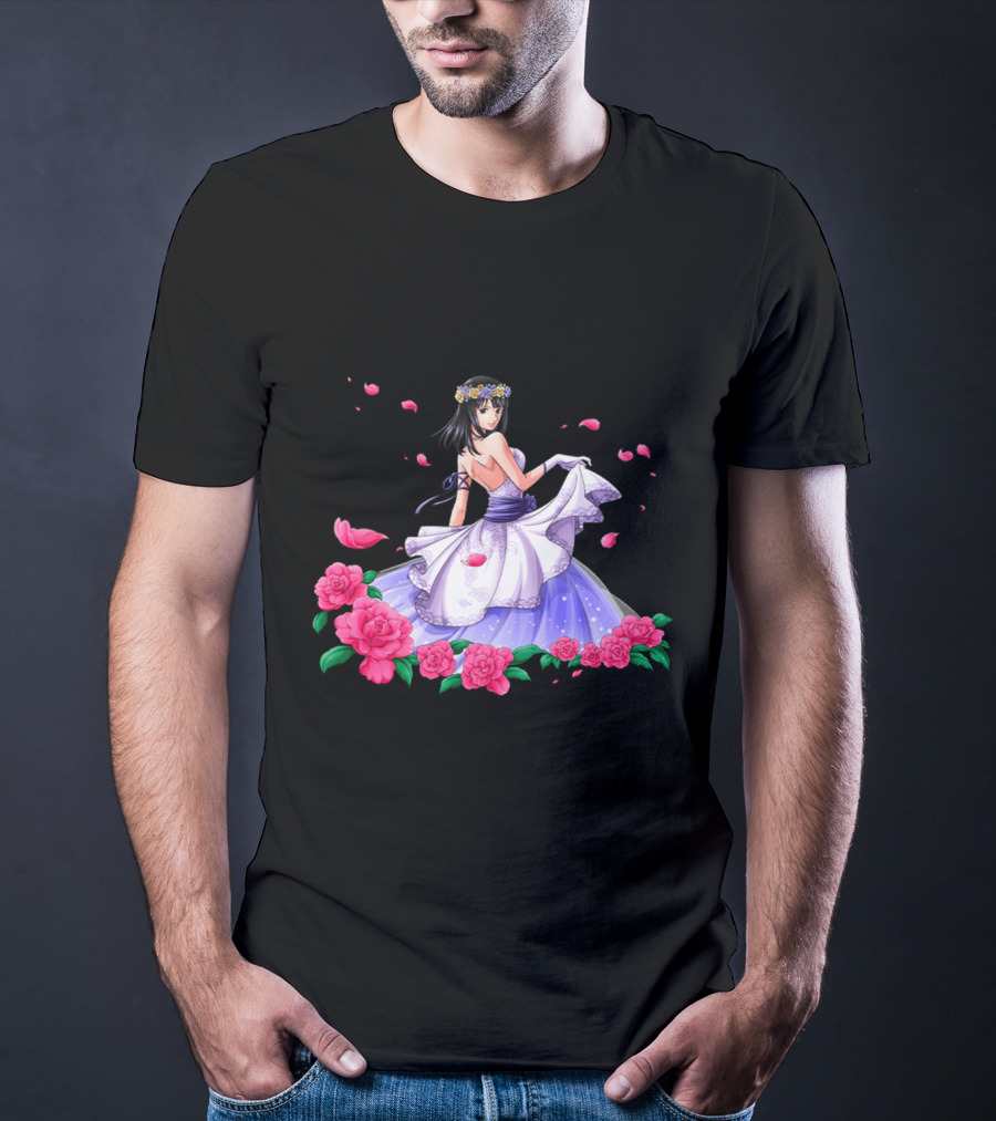 Nico Robin Floral Gown Scene One Piece T-Shirt