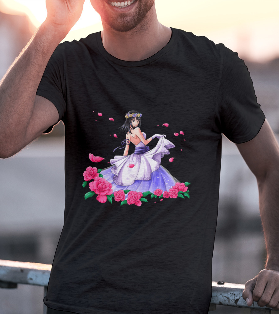 Nico Robin Floral Gown Scene One Piece T-Shirt