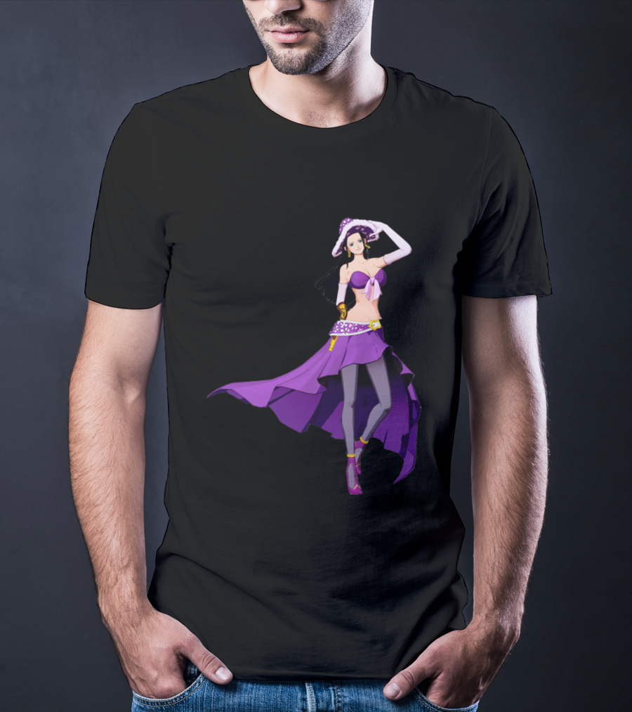 Nico Robin Purple Dress Halloween Costume T-Shirt