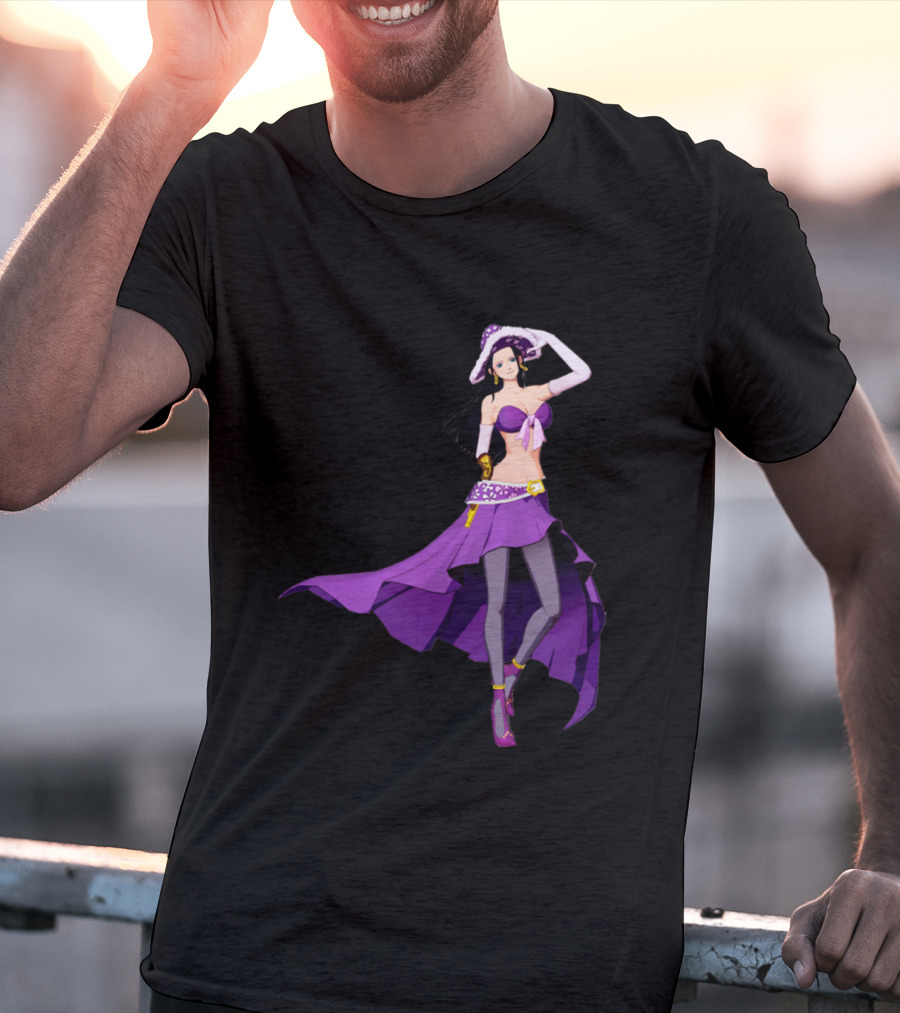 Nico Robin Purple Dress Halloween Costume T-Shirt