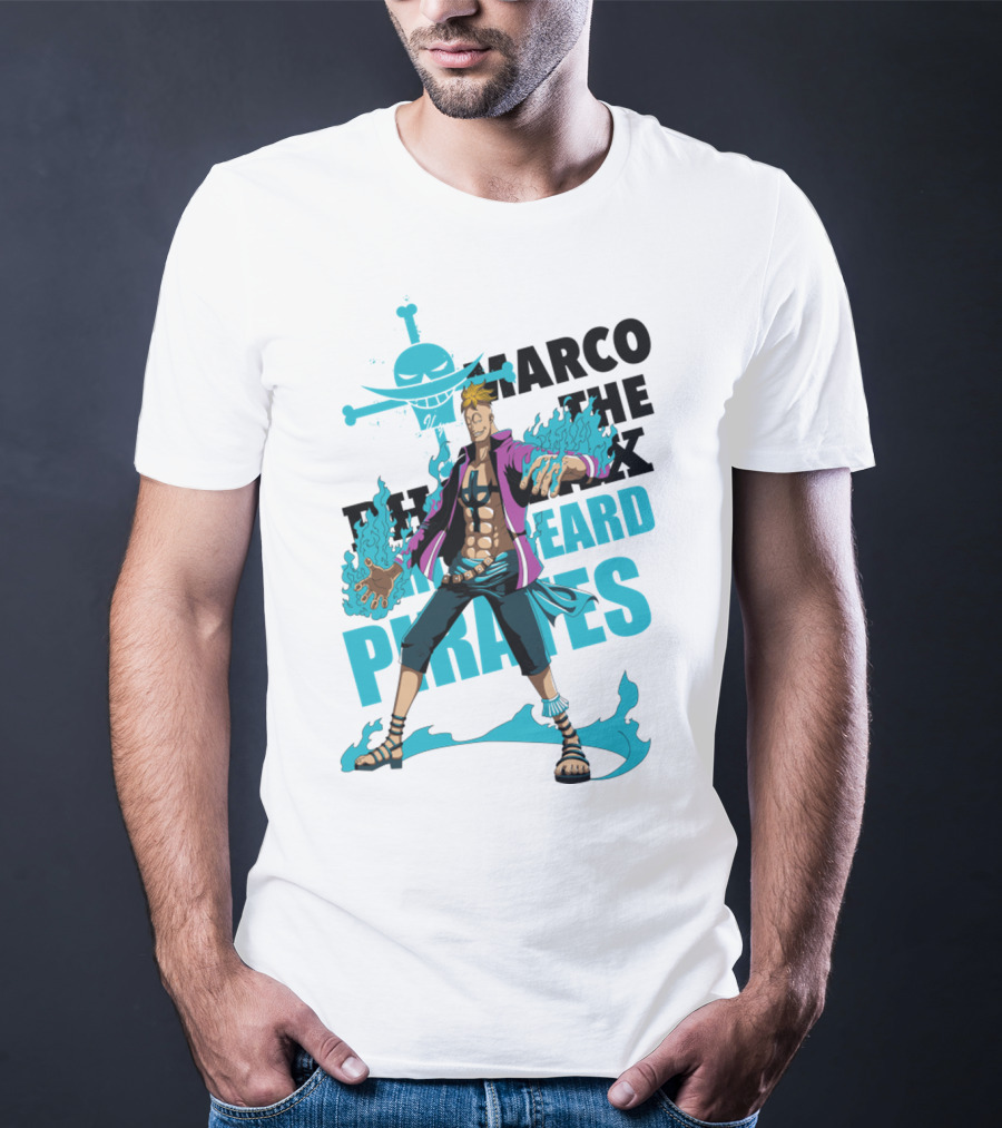 Marco The Phoenix Whitebeard Pirates One Piece T-Shirt