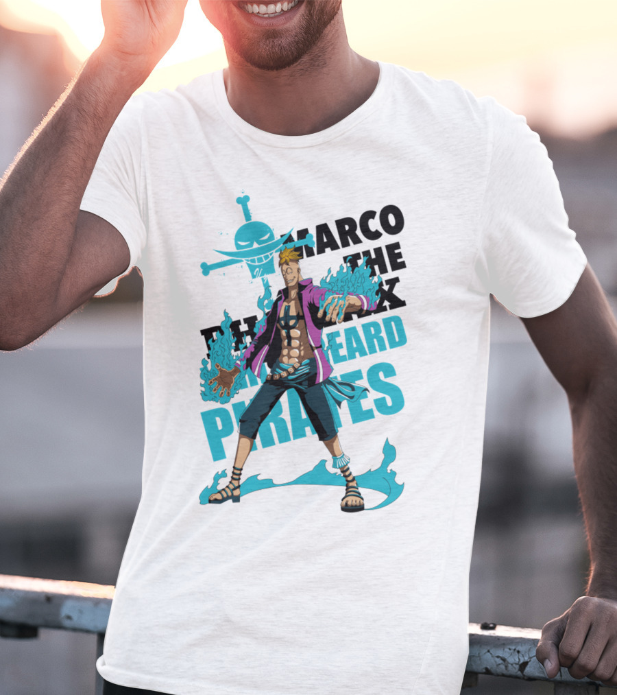 Marco The Phoenix Whitebeard Pirates One Piece T-Shirt