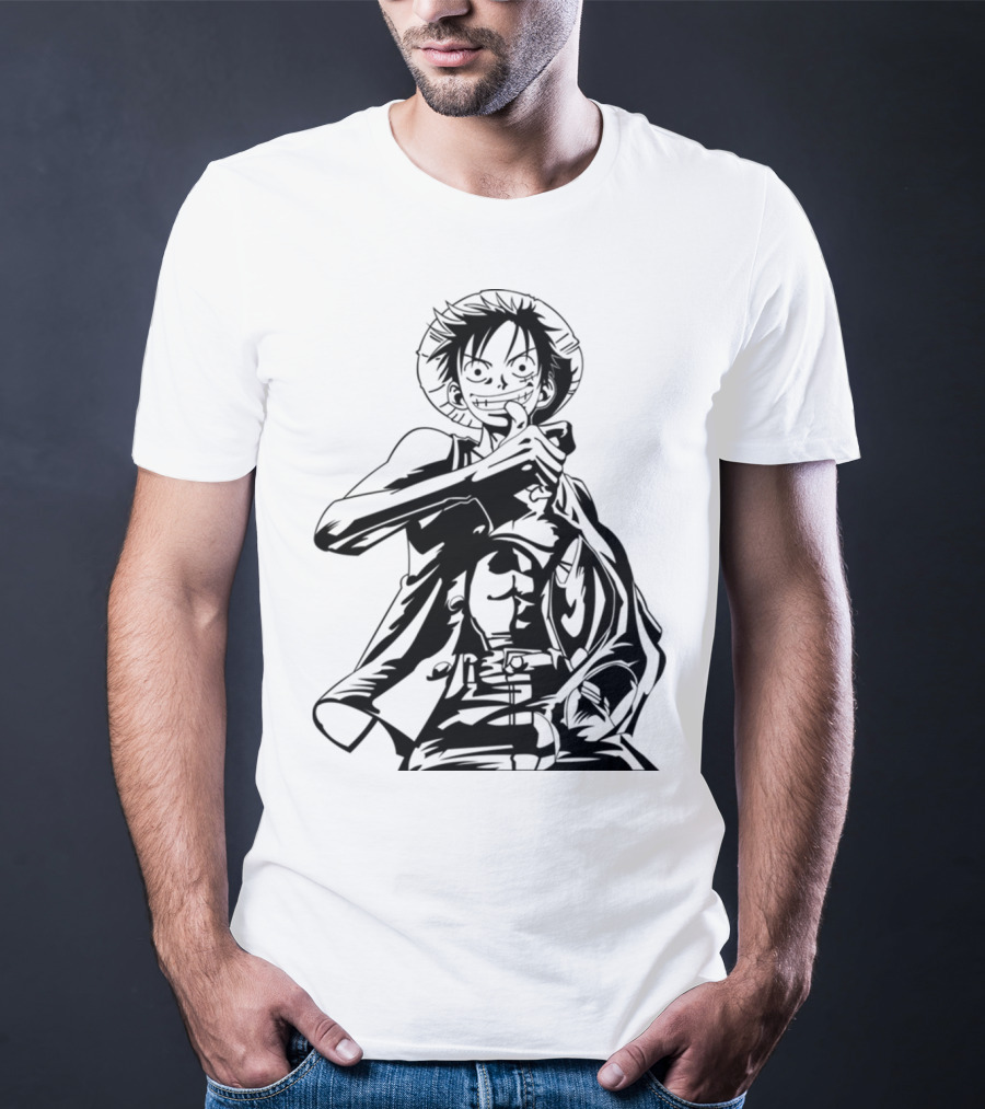 Monkey D. Luffy One Piece Anime Manga Pirate Adventures Fan T-Shirt