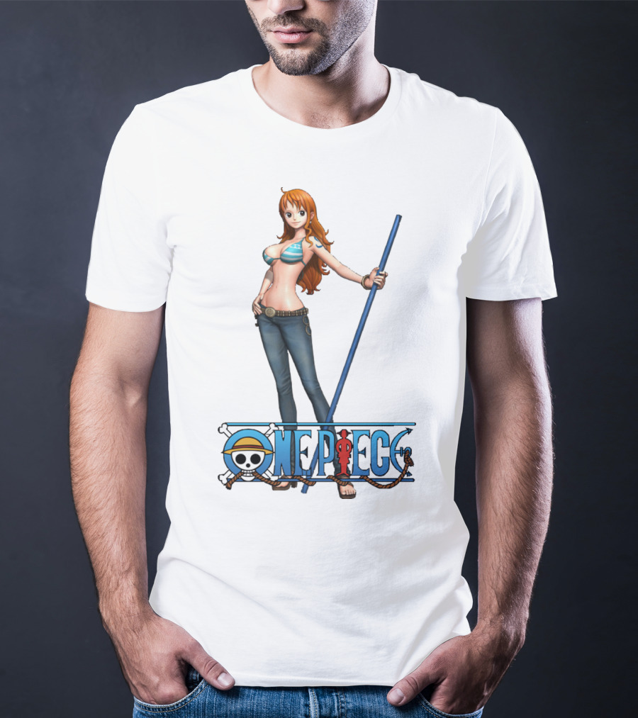 One Piece Nami Iconic Character Artwork T-Shirt