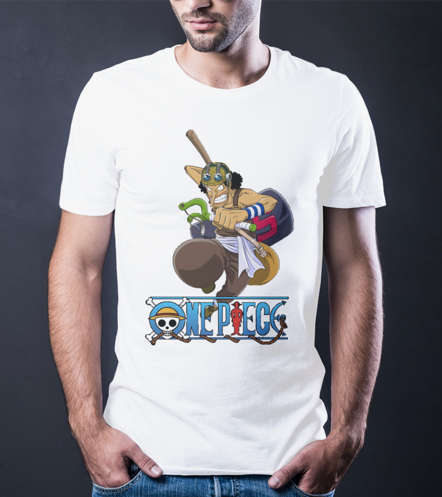 One Piece Usopp Straw Hat Pirate Character T-Shirt