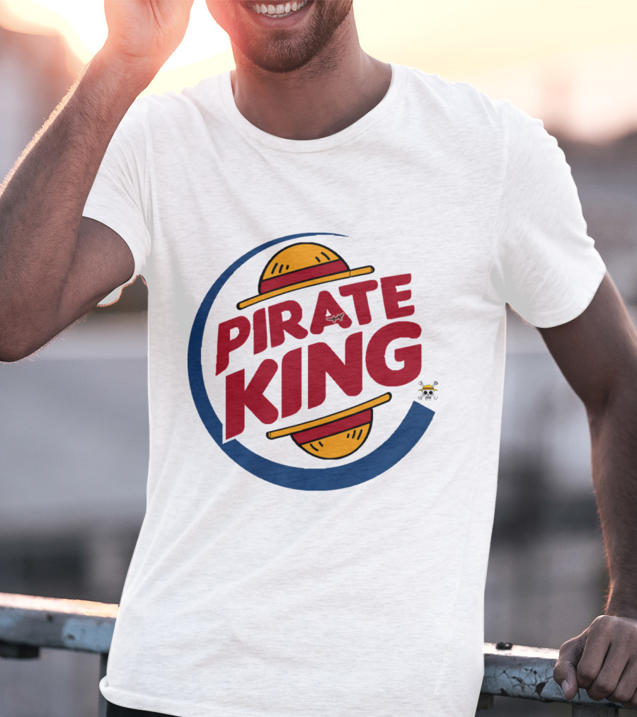 Pirate King Straw Hat Anime Adventure T-Shirt