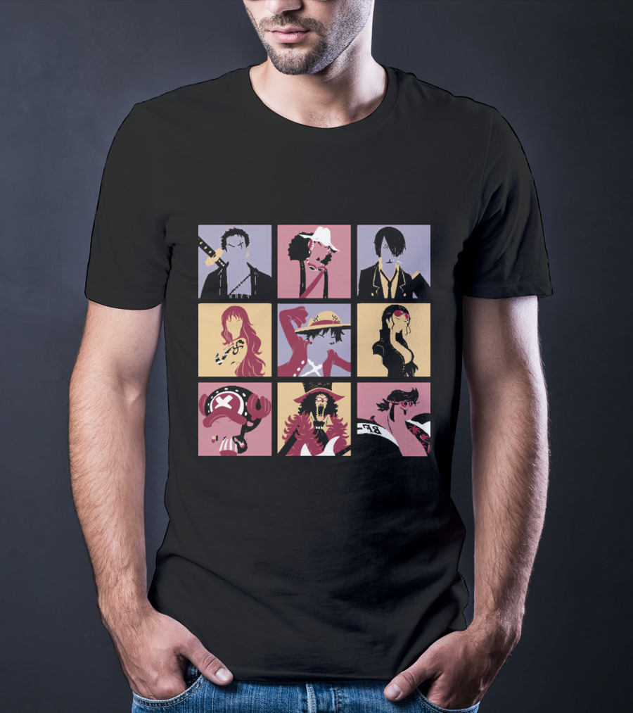 Pop Pirates One Piece Straw Hat Crew T-Shirt