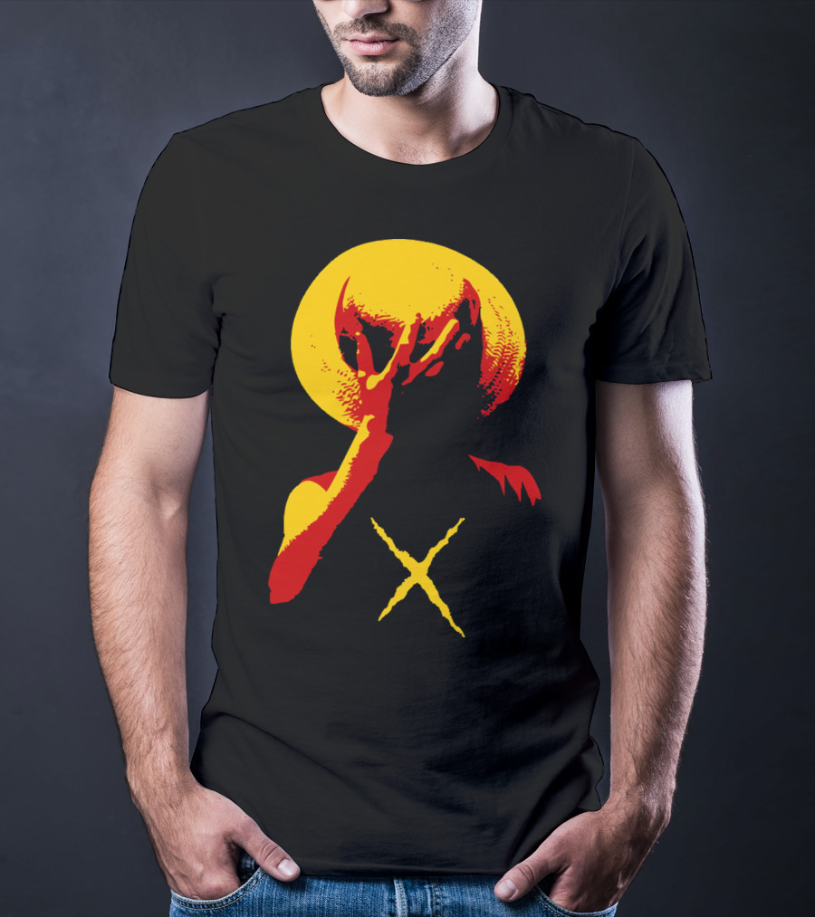 Monkey D. Luffy Portrait With Straw Hat And Crossed Arms T-Shirt