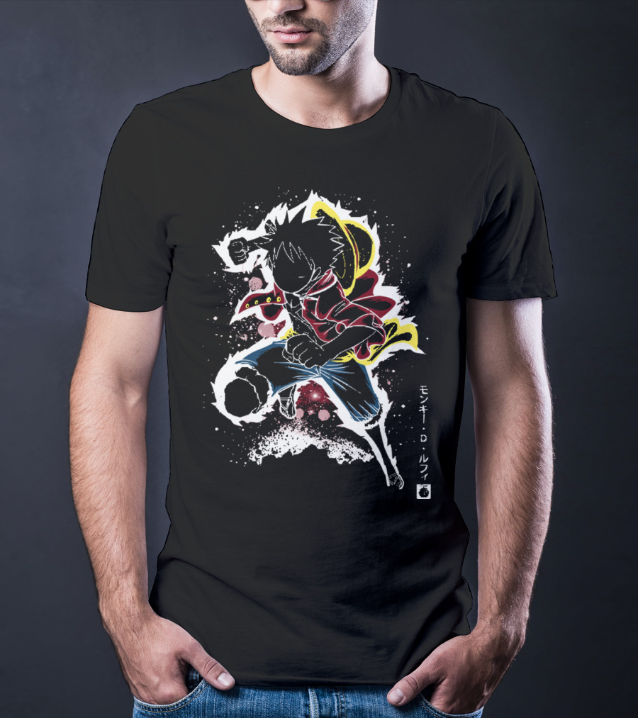 Monkey D. Luffy Straw Hat Splash T-Shirt