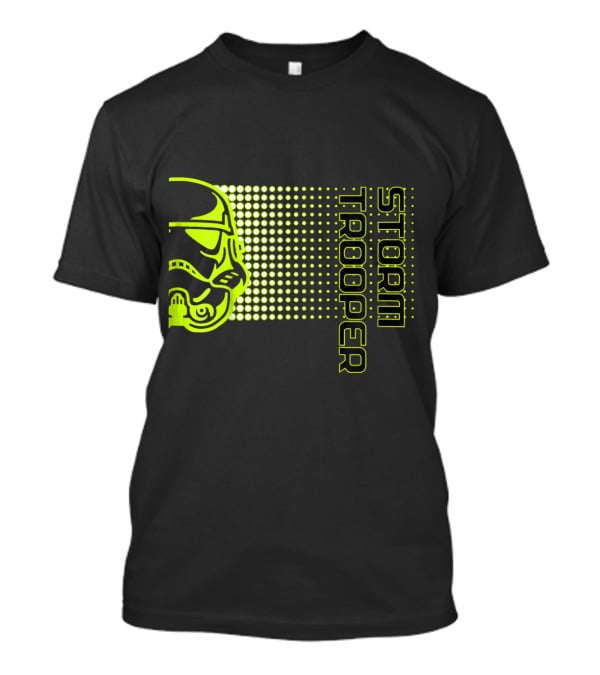 Kids Star Wars Storm Trooper Neon Dot Fade T-Shirt