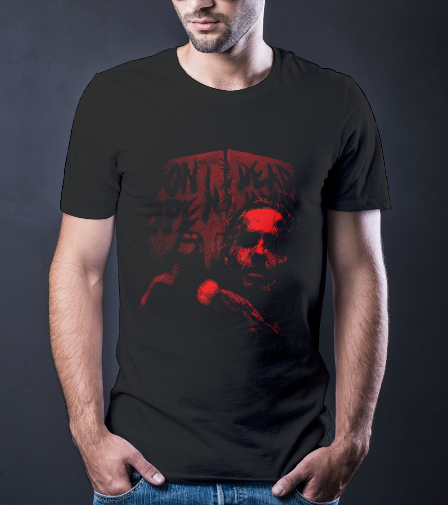 Don't Open Dead Inside Coral T-Shirt