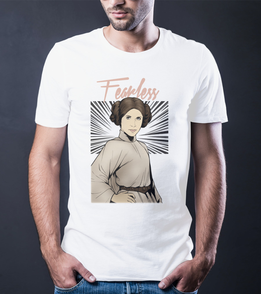 Fearless Princess Leia Iconic Starburst T-Shirt