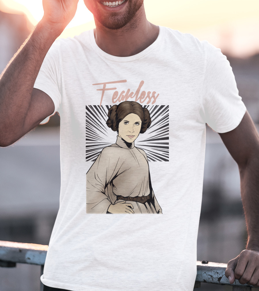 Fearless Princess Leia Iconic Starburst T-Shirt