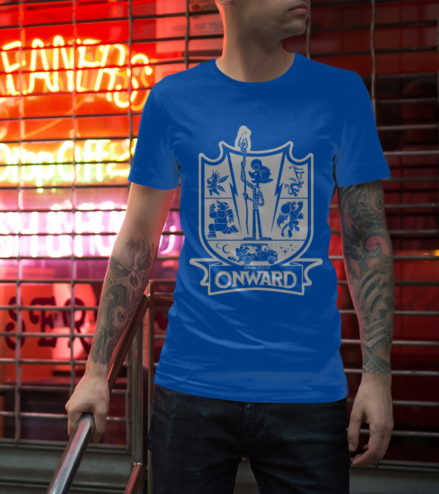 Disney Pixar Onward Magical Adventure Crest T-Shirt