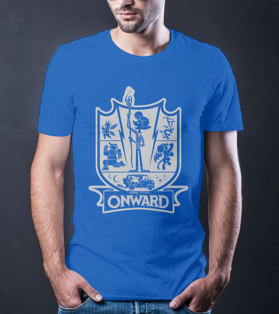 Disney Pixar Onward Magical Adventure Crest T-Shirt