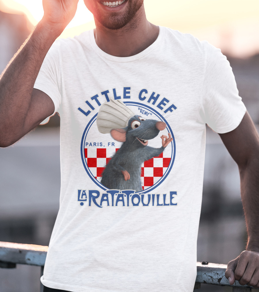 Little Chef Remy Paris Fr LA Ratatouille T-Shirt