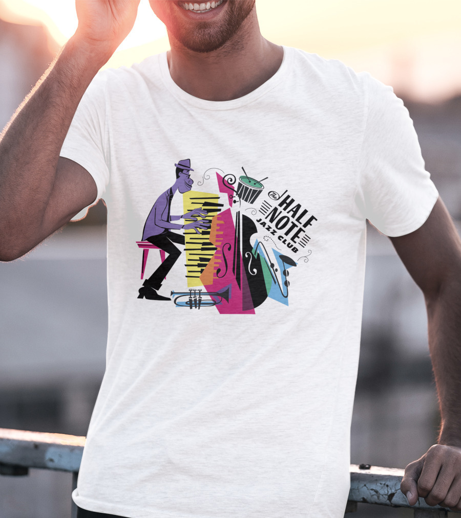Pixar Soul Joe's Performance At Half Note Jazz Club T-Shirt