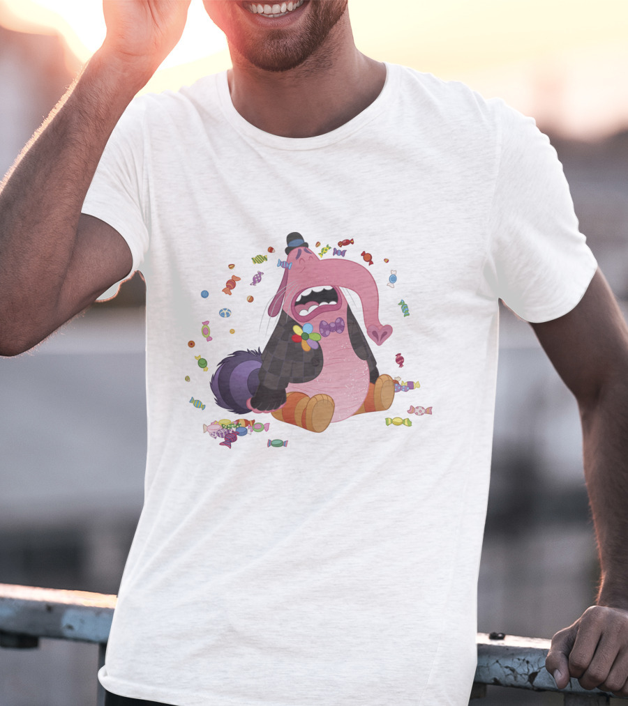 Bing Bong Candy Tears Inside Out Pixar Character Image T-Shirt