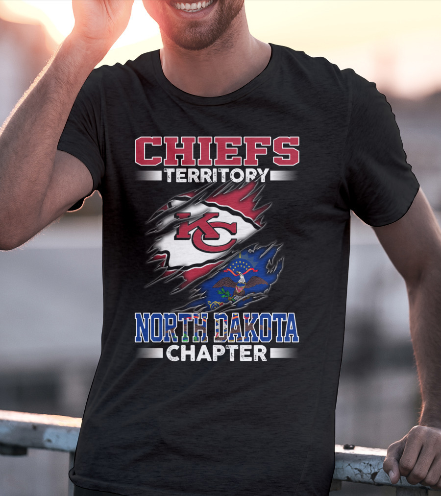 CHIEFS Territory Kansas City North Dakota Chapter T-Shirt