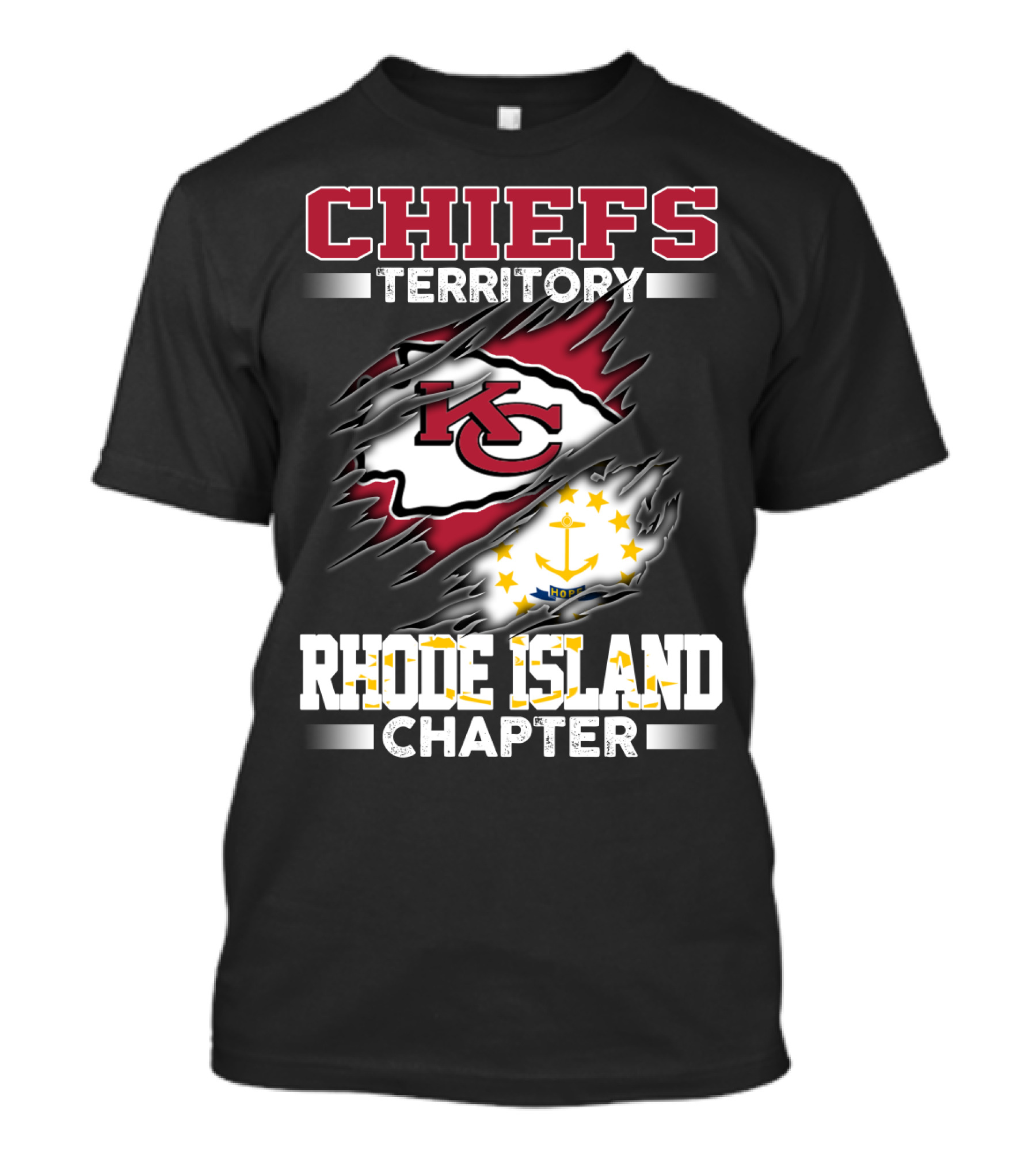 CHIEFS TERRITORY RHODE ISLAND CHAPTER T-Shirt