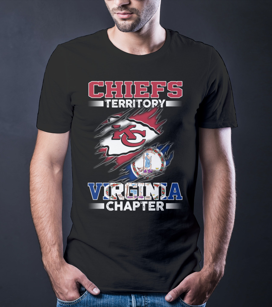 CHIEFS TERRITORY KC VIRGINIA CHAPTER T-Shirt