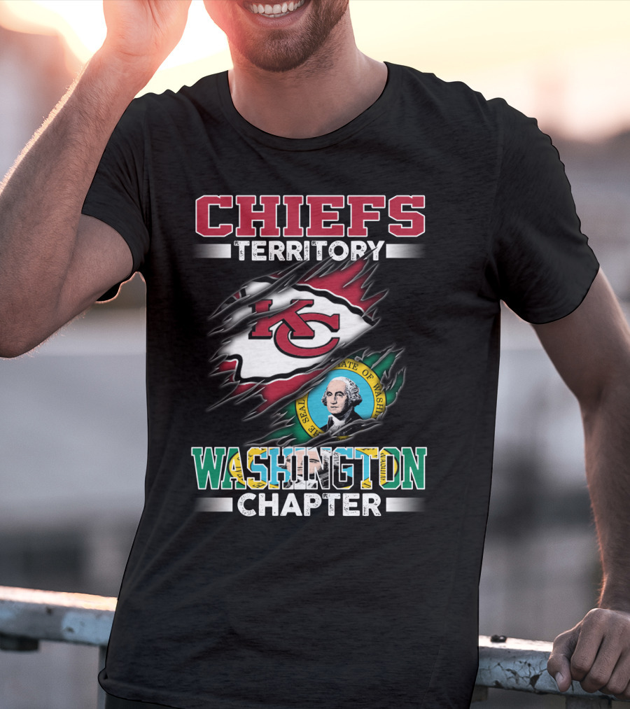 CHIEFS TERRITORY KC WASHINGTON STATE CHAPTER T-Shirt