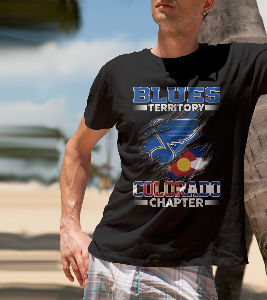 Blues Territory Colorado Chapter T-Shirt