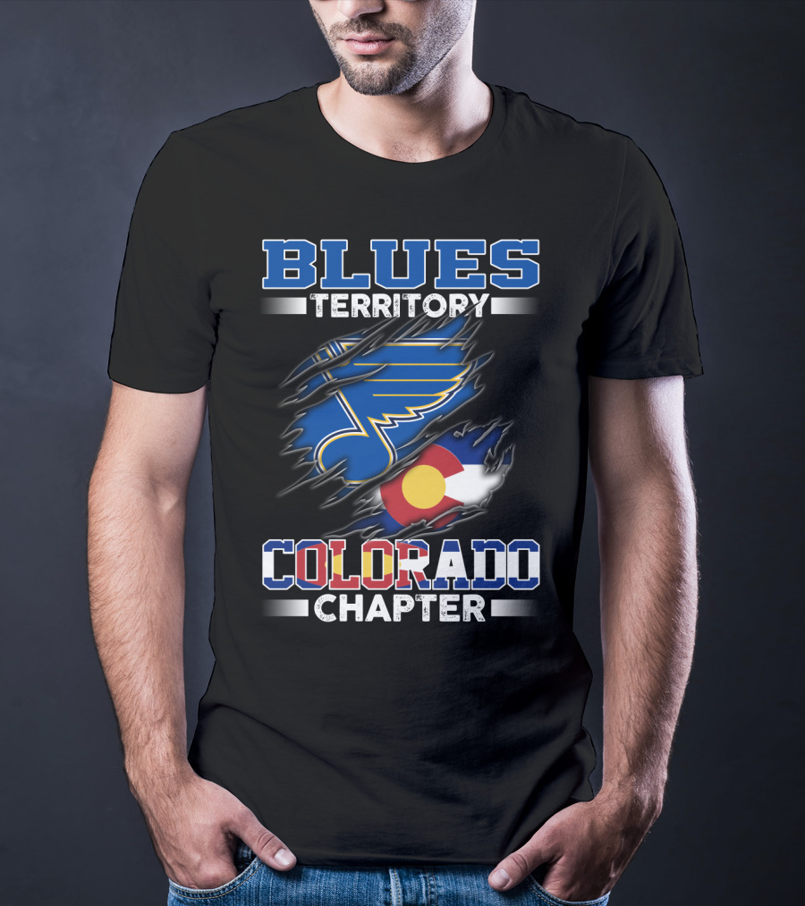 Blues Territory Colorado Chapter T-Shirt