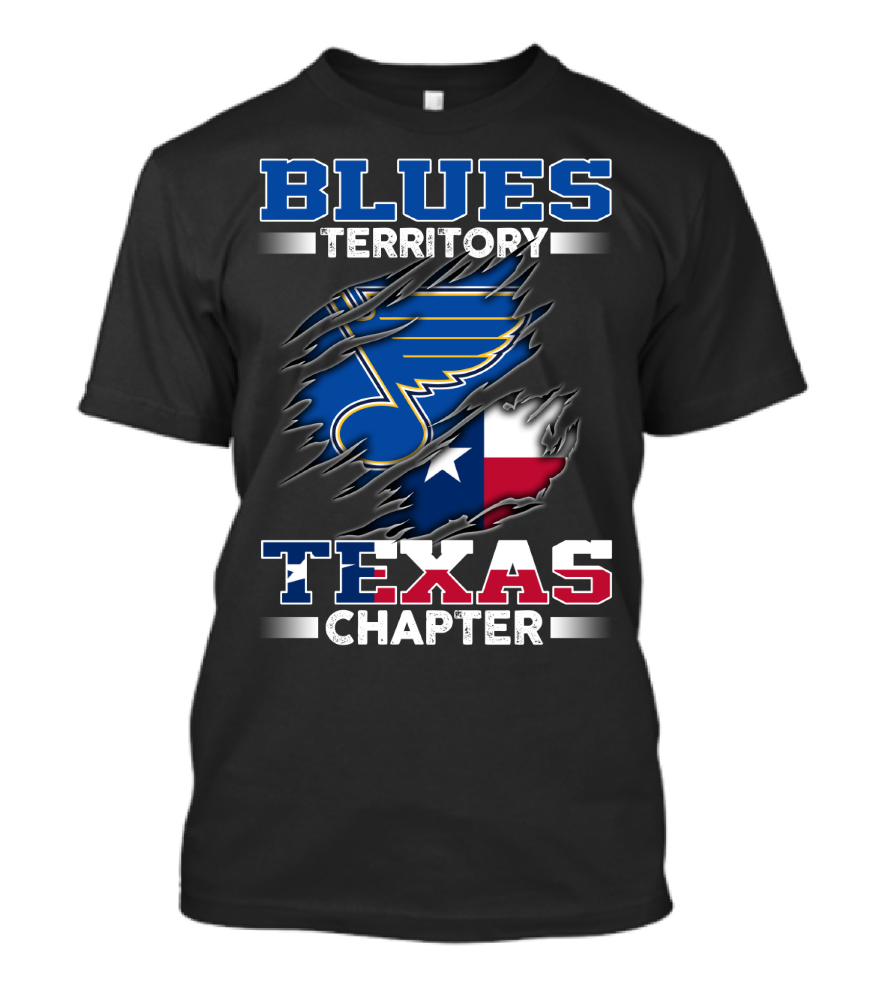 BLUES TERRITORY TEXAS CHAPTER T-Shirt