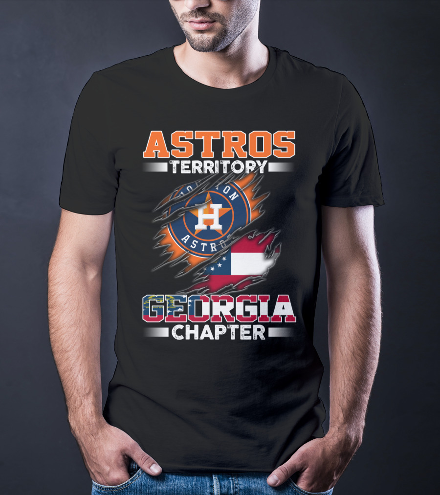 Astros Territory Houston Astros Georgia Chapter T-Shirt