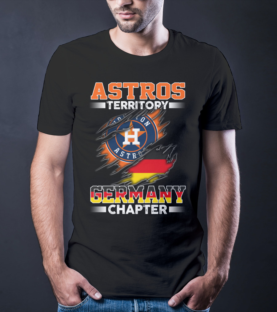 Astros Territory Houston Astros Germany Chapter T-Shirt