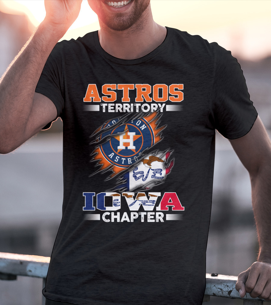 Astros Territory Houston Astros Iowa Chapter T-Shirt