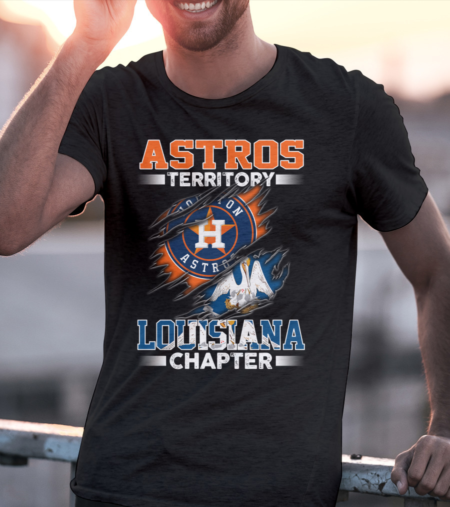 ASTROS TERRITORY LOUISIANA CHAPTER HOUSTON ASTROS T-Shirt
