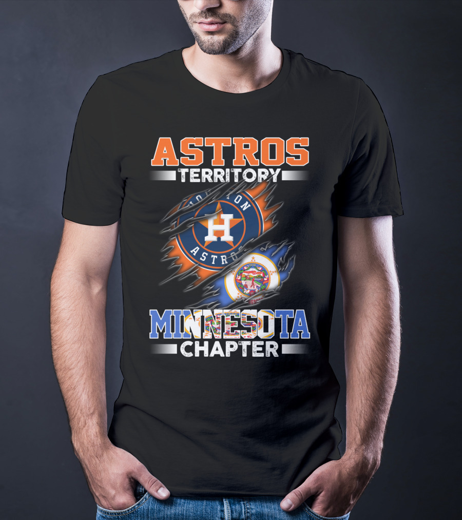 ASTROS TERRITORY HOUSTON ASTROS MINNESOTA CHAPTER T-Shirt