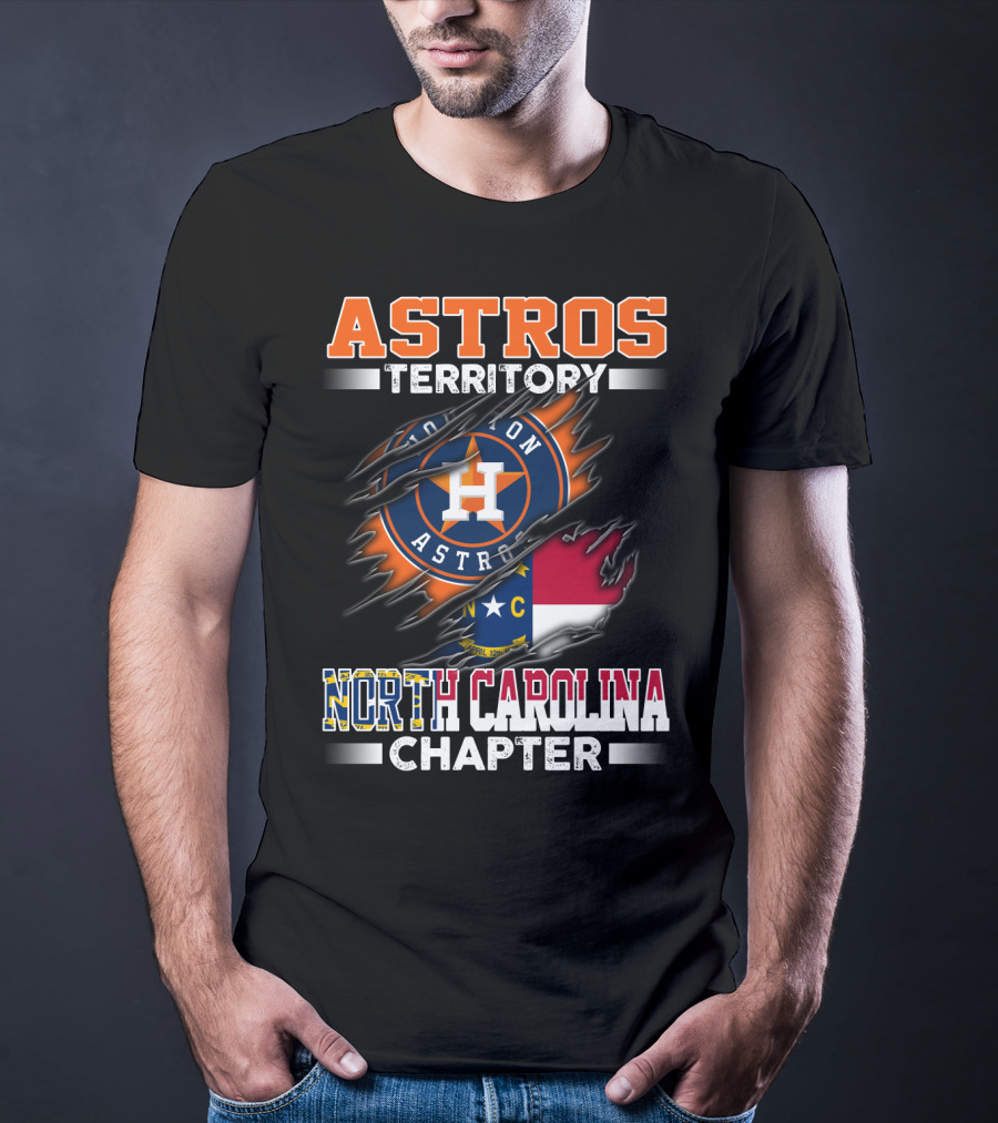 ASTROS TERRITORY HOUSTON ASTROS NORTH CAROLINA CHAPTER T-Shirt