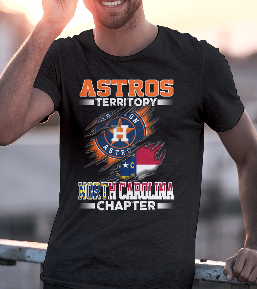 ASTROS TERRITORY HOUSTON ASTROS NORTH CAROLINA CHAPTER T-Shirt