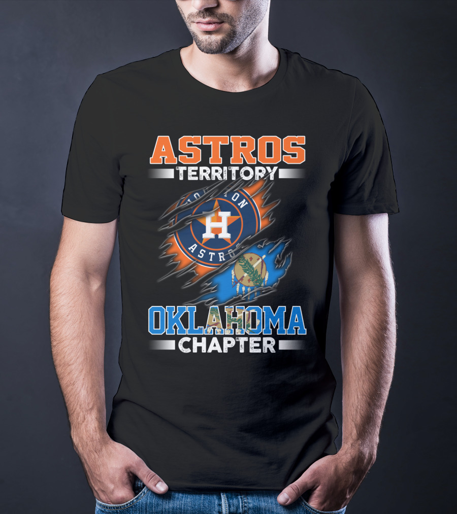 ASTROS TERRITORY HOUSTON ASTROS OKLAHOMA CHAPTER T-Shirt
