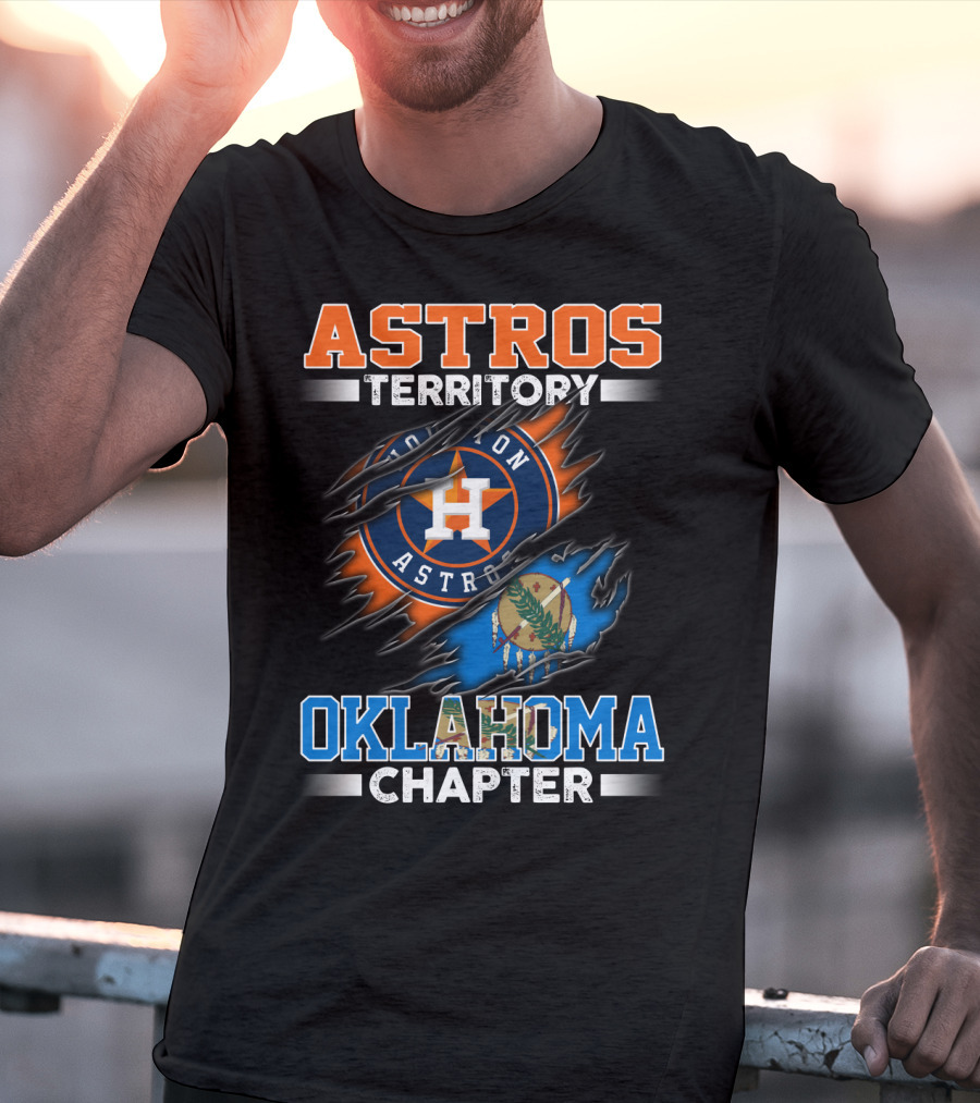 ASTROS TERRITORY HOUSTON ASTROS OKLAHOMA CHAPTER T-Shirt