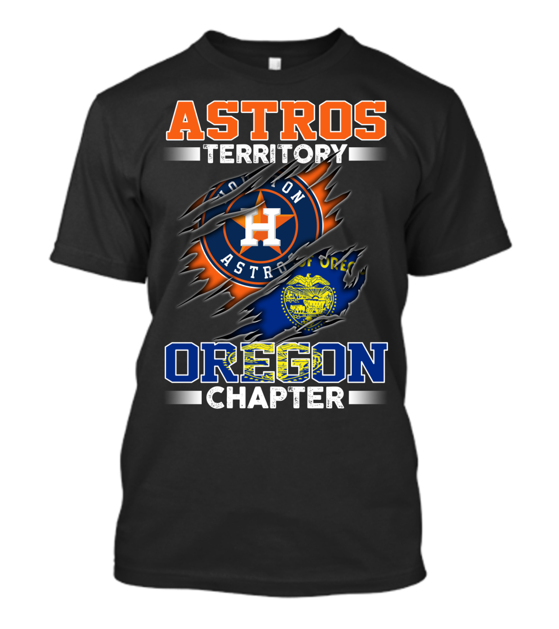 ASTROS TERRITORY OREGON CHAPTER HOUSTON ASTROS T-Shirt