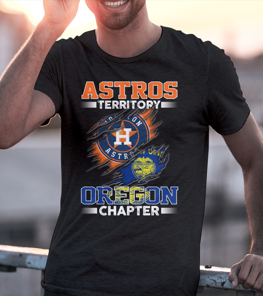 ASTROS TERRITORY OREGON CHAPTER HOUSTON ASTROS T-Shirt