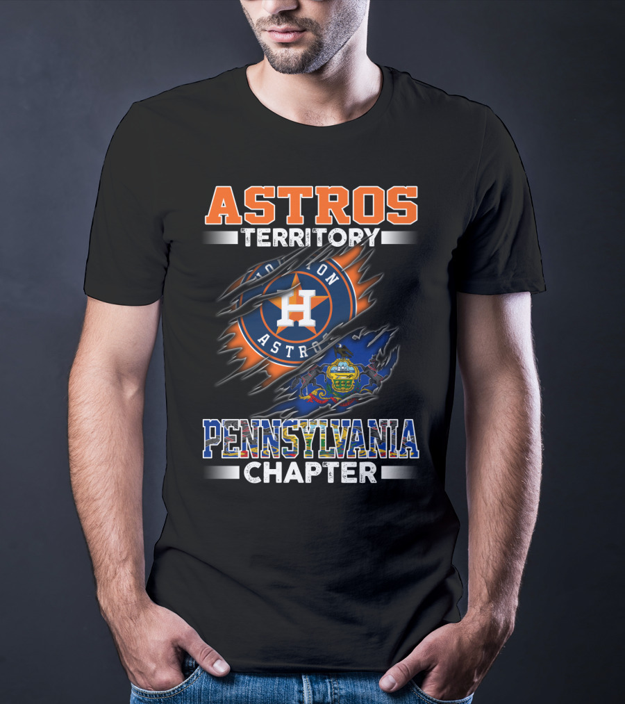 ASTROS TERRITORY HOUSTON ASTROS PENNSYLVANIA CHAPTER T-Shirt