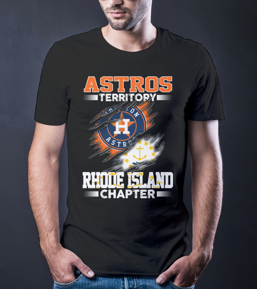 ASTROS TERRITORY RHODE ISLAND CHAPTER HOUSTON ASTROS T-Shirt