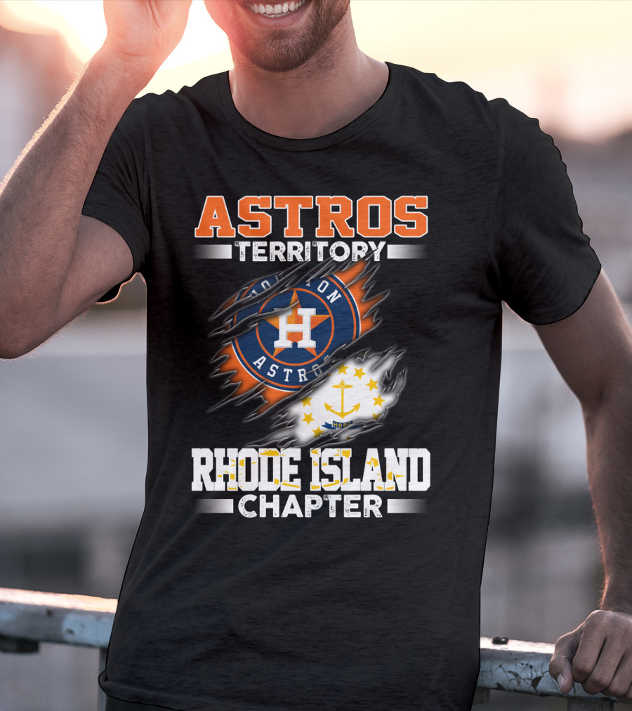 ASTROS TERRITORY RHODE ISLAND CHAPTER HOUSTON ASTROS T-Shirt