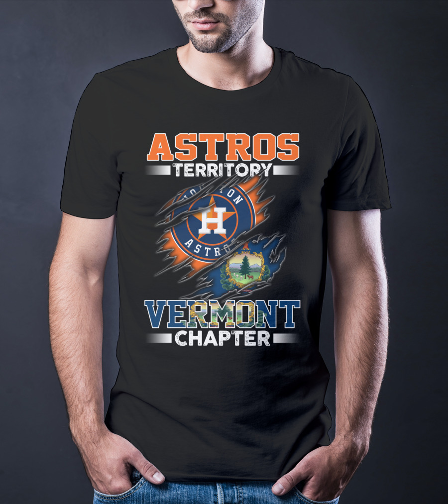 Astros Territory Houston Astros Vermont Chapter T-Shirt